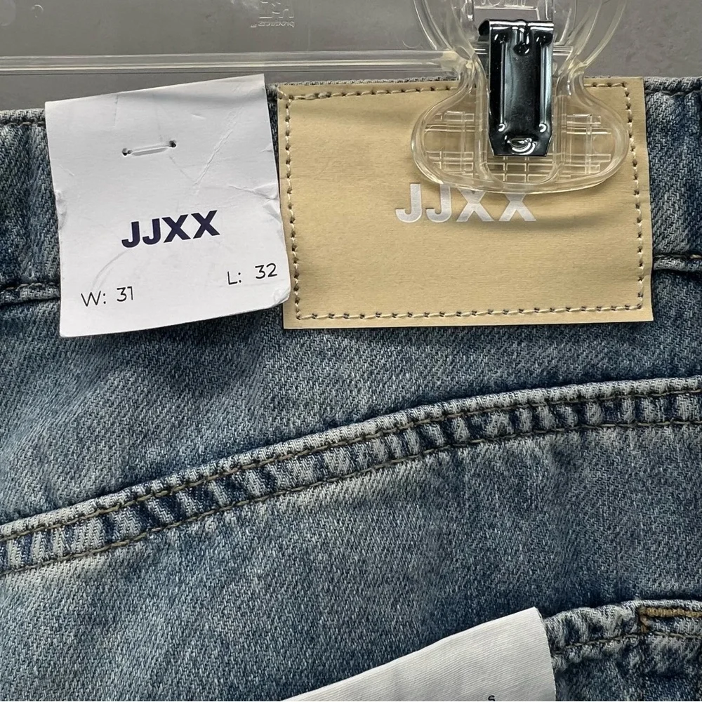 JJXX Jack‎ & Jones Girls Wide High Waist Light Blue Relaxed Jeans 31/32